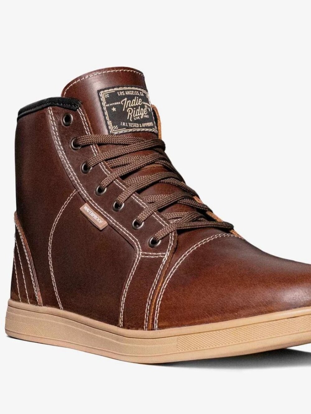 Leather Motorcycle Boots - The Apache